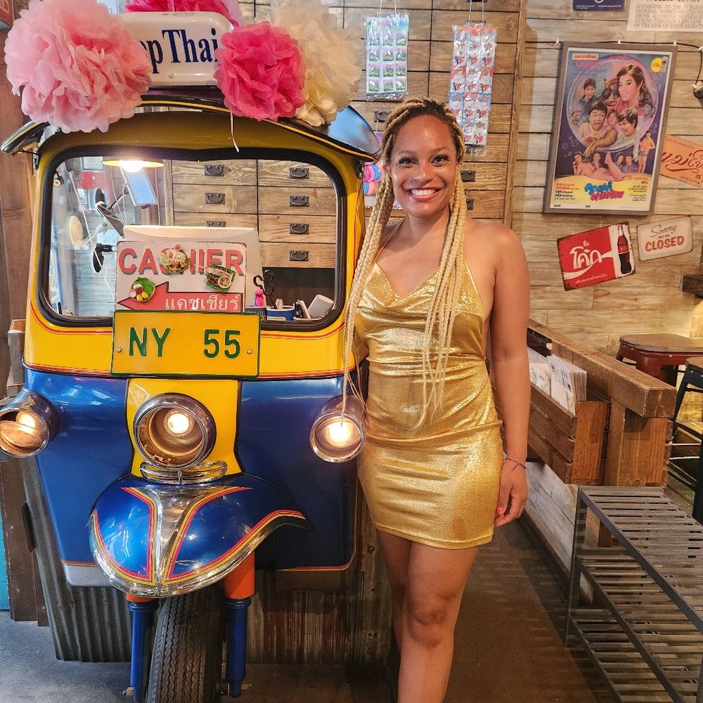 Gold Cocktail Dress